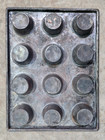 Chicago Metallic 552d Heavy Duty 12 Cup Muffin Cupcake Pan  12 1 2 X 16 1 2 