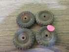 Vintage Structo Truck 4 Solid  Rubber Tiresfor Parts