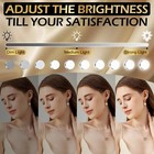 Hollywood Vanity Mirror With Dimmable Led Lighting  Smart Touch Control   U-shap