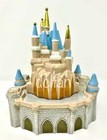 Disney Parks Magic Kingdom Cinderella Castle Ceramic Canister Cookie Jar New