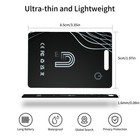 Ultra-thin Wallet Tracker Card Works With Apple Find My  Rechargeable Slim Tr   