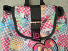 One Direction 1d Colorful Checkered Mini Backpack Heart Graphic Bag Harry Styles