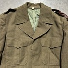 Vintage 50 s M-1950 Us Army Wwii Korean War Wool Ike Jacket 38 R Cropped Rare