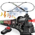  Train Set  Remote Control Train Toys With Luxury Track   Glowing High-end