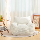 Bean Bag Chair For Adults With Armrests - Oversized Beanbag Lounge Lazy Sofa