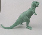 Marx Tyrannosaurus Dinosaur 1970s Prehistoric Playset Vintage Green Plastic