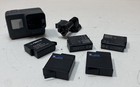 Gopro Hero5 Black 4k Action Camera   5 Batteries   Mount Lot