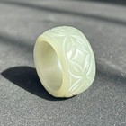 Nephrite Ring For Women Men Romantic Love Engagement Anniversary Wedding Rings