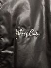 Rare Johnny Cash Embroidered Satin Tour Jacket Great Condition 
