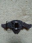 Guns And Bullet Shaped Belt Buckle W clear Stone   Bottle Opener
