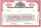 Rare American Express Stock Certificate  orange 100sh  50  Off Ebay Price    50 