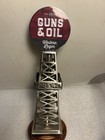 Guns And Oil Brewing Western Lager Oil Rig Draft Beer Tap Handle  Texas