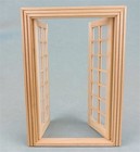Unpainted Door Dollhouse Miniature  1 12 Scale