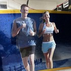 Michelob Ultra Vintage Large Mirror 28x30 Man Cave Bar Beer Sign Gold Frame