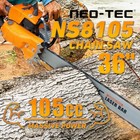 105cc Gas Chainsaw With 36   Bar And Chain Compatible With 070 For Chainsaw Mill