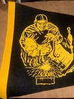 Pittsburgh Steelers Nfl Football Pennant   Beautiful   1940   s 1950   s  Vintage 
