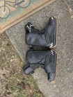 Men   s Checkered Black Vans Snowboarding Boots