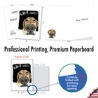Christmas-noel Animals-dog  Funny Mixed Set Of 12 Cards W  Envelopes
