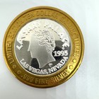999 Fine Silver Caesars Palace Las Vegas  10 Limited Ed Gaming Token  wmp016254 