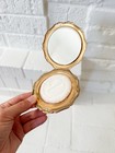 Vintage Wedgwood    three Graces    Stratton England Powder Compact Gold Tone Rare