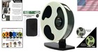 Compact 12  Exercise Wheel For Hamsters   Small Pets - Quiet   Easy To Clean