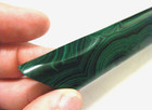 Fantastic Early 1900s Antique New Zealand Malachite Paper Knife   Letter Opener