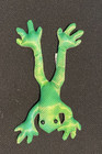 Ganz Rainforest Animal Bean Bag Long Legged Frog Light Green  6 1 2  Long