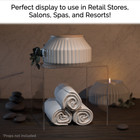 6  Square Riser Display Showcase Stand Acrylic Product Platform 3 Sided Riser