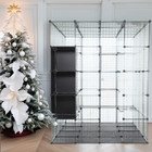 69  Cat Cage Indoor Large Storage W  5 Tiers Cube Playpen With Free Hammock