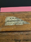 Antique Wooden Dovetail Box  Vgc  Boston   Massachusetts 
