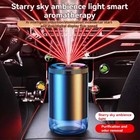 Car Diffuser Air Freshener Smart Car Fragrance Air Freshener Starry Sky Light