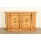 Henredon French Regency Louis Xvi Hand Painted Console Or Bar Cabinet