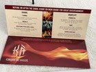 Rod Stewart In Concert Ticket Stub  2005 Mgm Grand Las Vegas