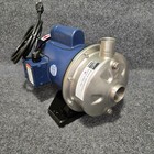 Ebara Acdu70 17t1c Stainless Steel Centrifugal Pump 3 4 Hp Leeson 115v Motor