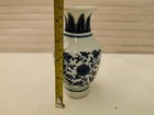 Chinese Old  Blue And White Porcelain Entangled Lotus Pattern Vase