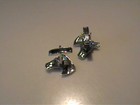 Vintage 1960 s Silvertone Horse Cuff Links