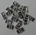 Lot X 20 Mini Ingot Bars  999 Fine Silver   5 Grain Bars