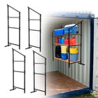 22 x60  Steel Cargo Shipping Container Shelving Shelf Bracket Powder Coated 4pcs