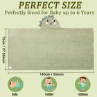 Toddler Towels With Hood For Boys Girls 0-6 Years 2-pack Hooded Baby Bath Tow   