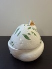 Vtg Meiselman Italy K2274 Sleeping Cat W Mouse In 10 5    Ceramic Trinket Box Dish
