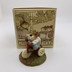Wee Forest Folk 1983  M-101  Mousey s Tricycle  Signed Ap Annette Petersen Box