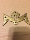 3 Vintage Furniture Keyhole Covers With 5 Reproduction Covers