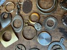 Large Lot Steampunk Parts For Jewelry  Crafts  Watch Parts  Gears Etc 