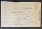 1937 Niuafoou Tonga Toga Photograph First Day Tin Can Canoe Mail Island Cover