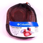 Columbia One-person Table Setting 10 Pieces Plate  Bowl  Mug  Glass  Cutlery New