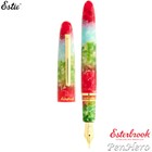 Esterbrook Estie Maui Gold Plate Trim Fountain Pen Fine Emi2476-f