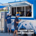 Uimoso 36 X 24-48 In Concession Stand Serving Window Food Truck Service Awning