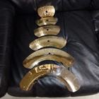 Processed Cymbals Set Of 6 Effect Cymbals Stacked Percussion Instruments