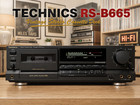 Technics Rs-b665     rare     Vintage Stereo Cassette Deck