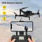 2025 New Rc Drone With 4k Hd Dual Camera Wifi Fpv Foldable Quadcopter  2 Battery
